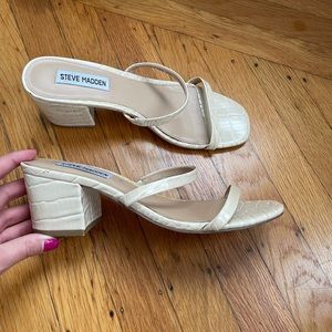 Steve Madden low heeled sandals